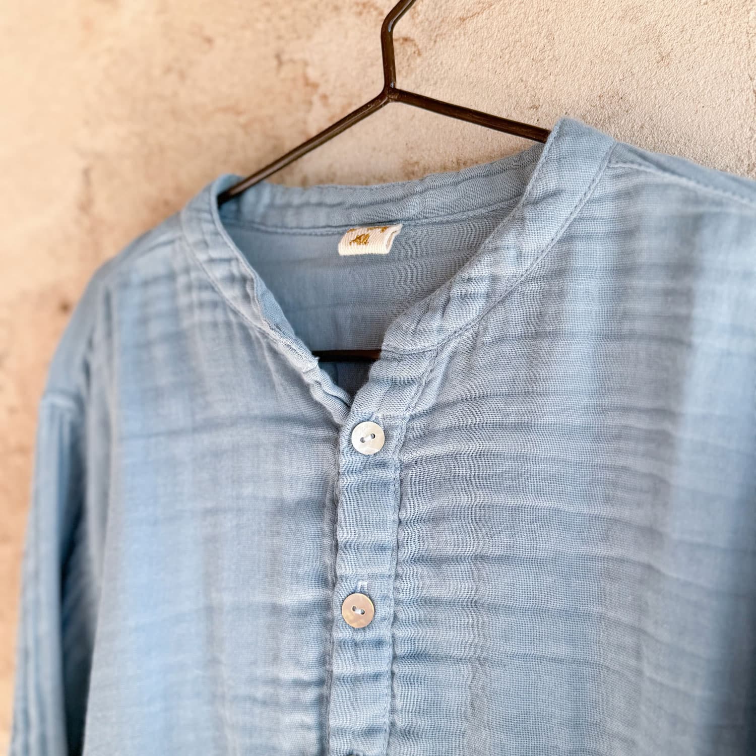 Dan Shirt - Kids - DS Double Saloo - S046 Sweet Blue - n°74 E - Shop - 7400000137234