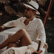 Dan Shirt - Men - DS Double Saloo - S000 Natural - n°74 E - Shop - 7400000136008