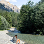 Dobby Kimono Vest - Women - CD Cotton Dobby - S032 Ice Blue - n°74 E - Shop - 7400000137467