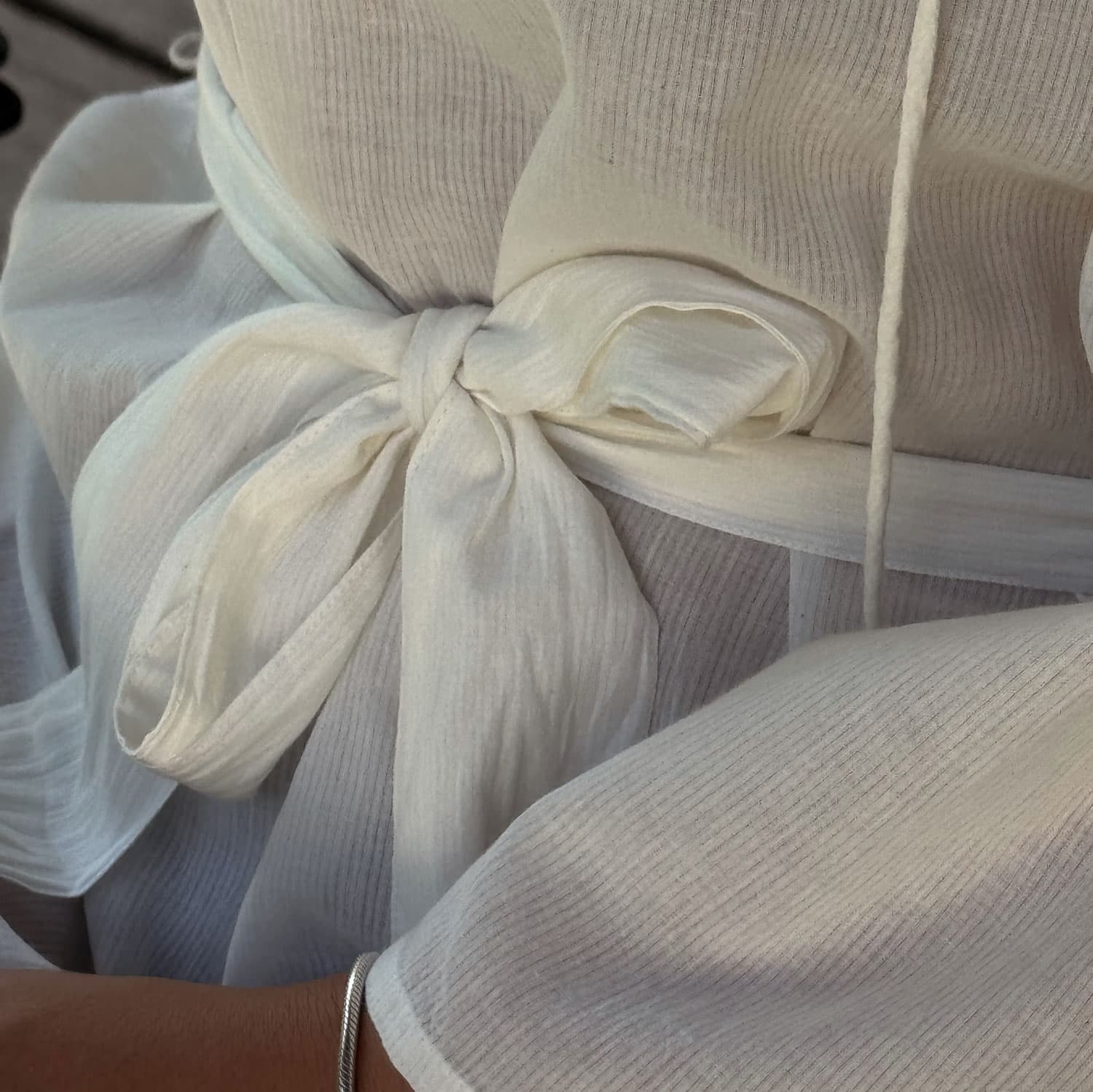 Dobby Midi Dress - Women - CD Cotton Dobby - S000 Natural - n°74 E - Shop - 7400000137471