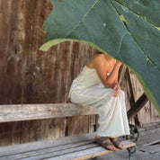 Dobby Pants - Women - CD Cotton Dobby - S000 Natural - n°74 E - Shop - 7400000137453