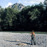 Dobby Pants - Women - CD Cotton Dobby - S032 Ice Blue - n°74 E - Shop - 7400000137457