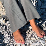 Dobby Pants - Women - CD Cotton Dobby - S032 Ice Blue - n°74 E - Shop - 7400000137457