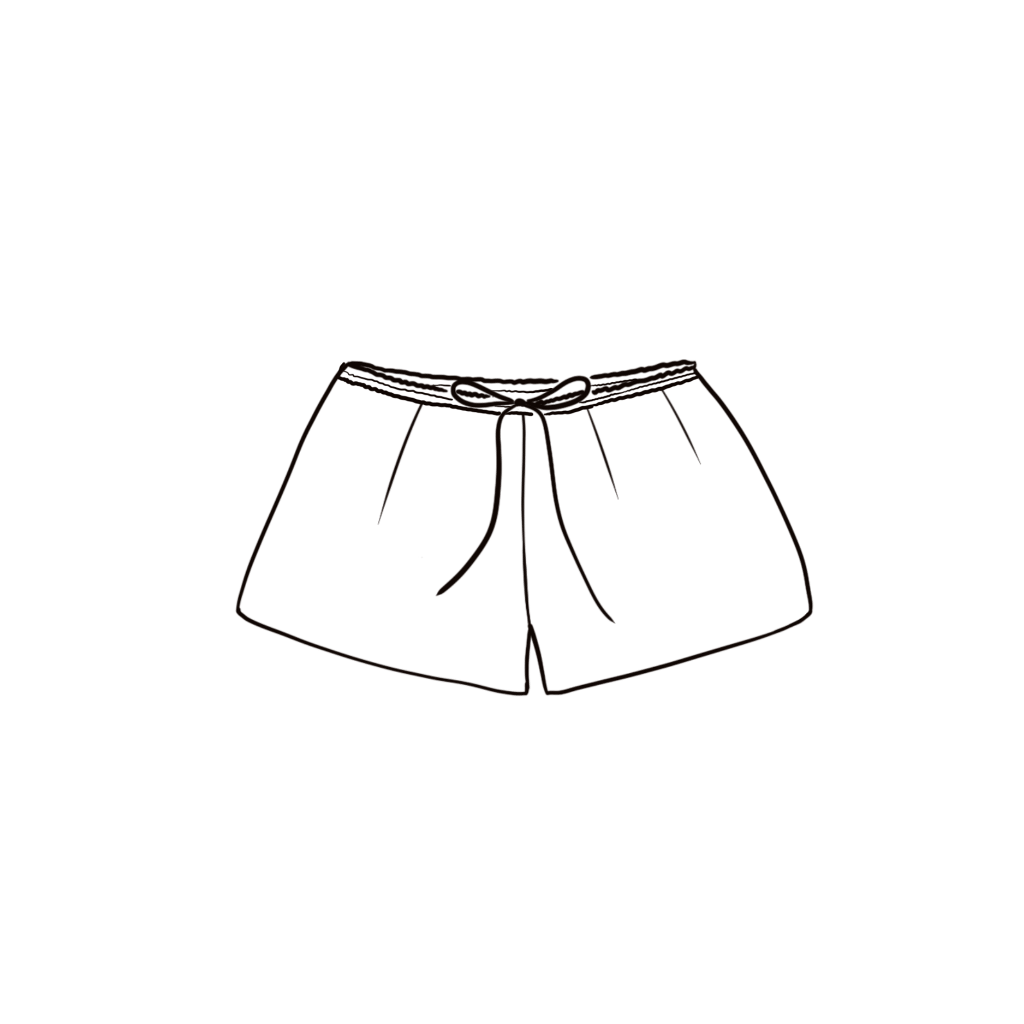 Dobby Short Pants - Women - CD Cotton Dobby - S032 Ice Blue - n°74 E - Shop - 7400000137451