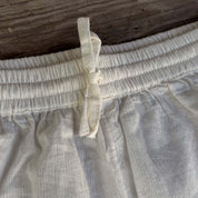 Dobby Short Pants - Women - CD Cotton Dobby - S000 Natural