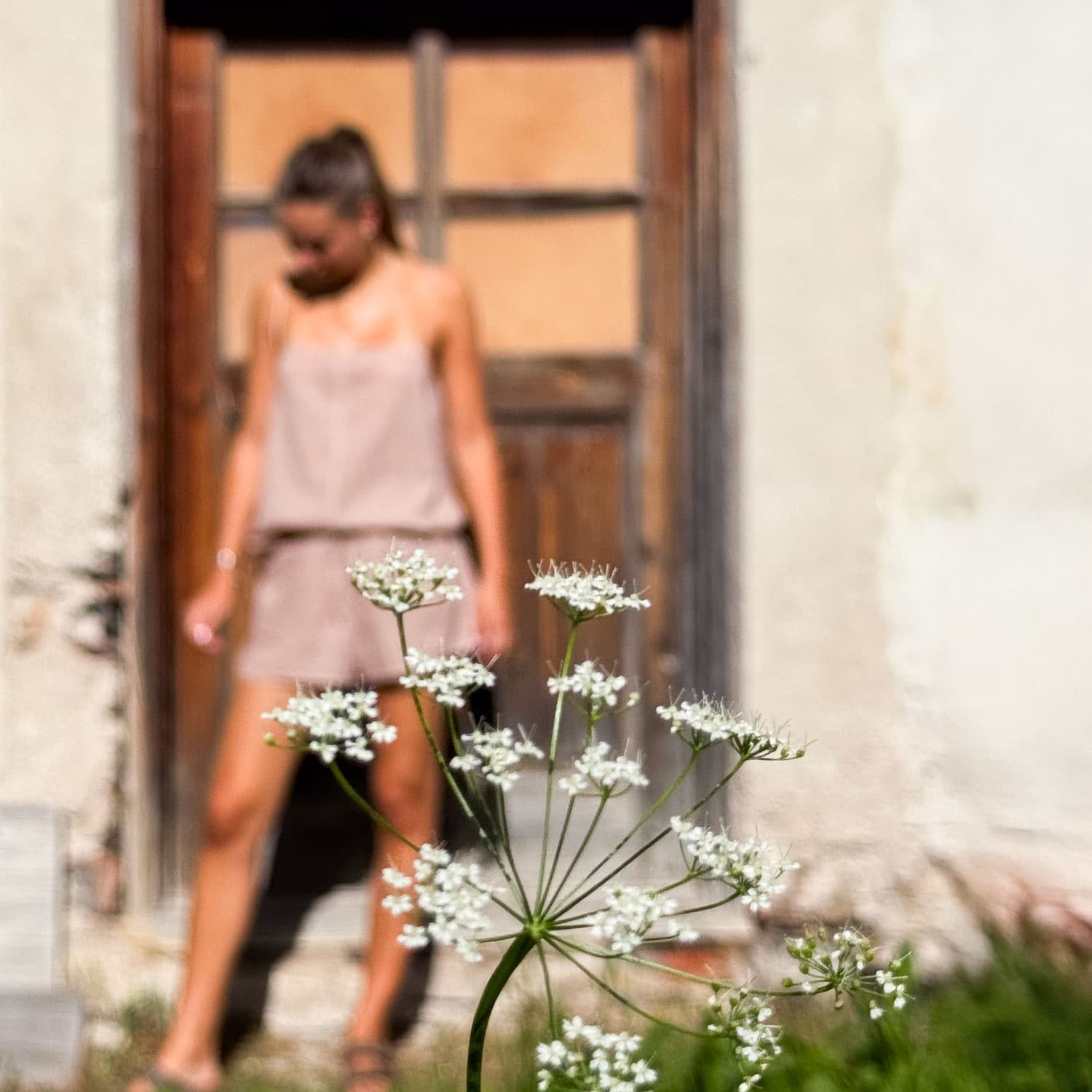 Dobby Tank Top - Women - CD Cotton Dobby - S007 Dusty Pink - n°74 E - Shop - 7400000137461