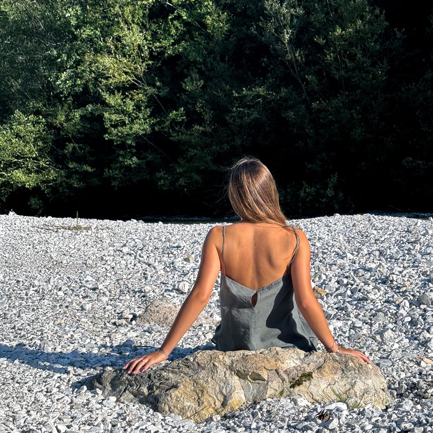 Dobby Tank Top - Women - CD Cotton Dobby - S032 Ice Blue - n°74 E - Shop - 7400000137463