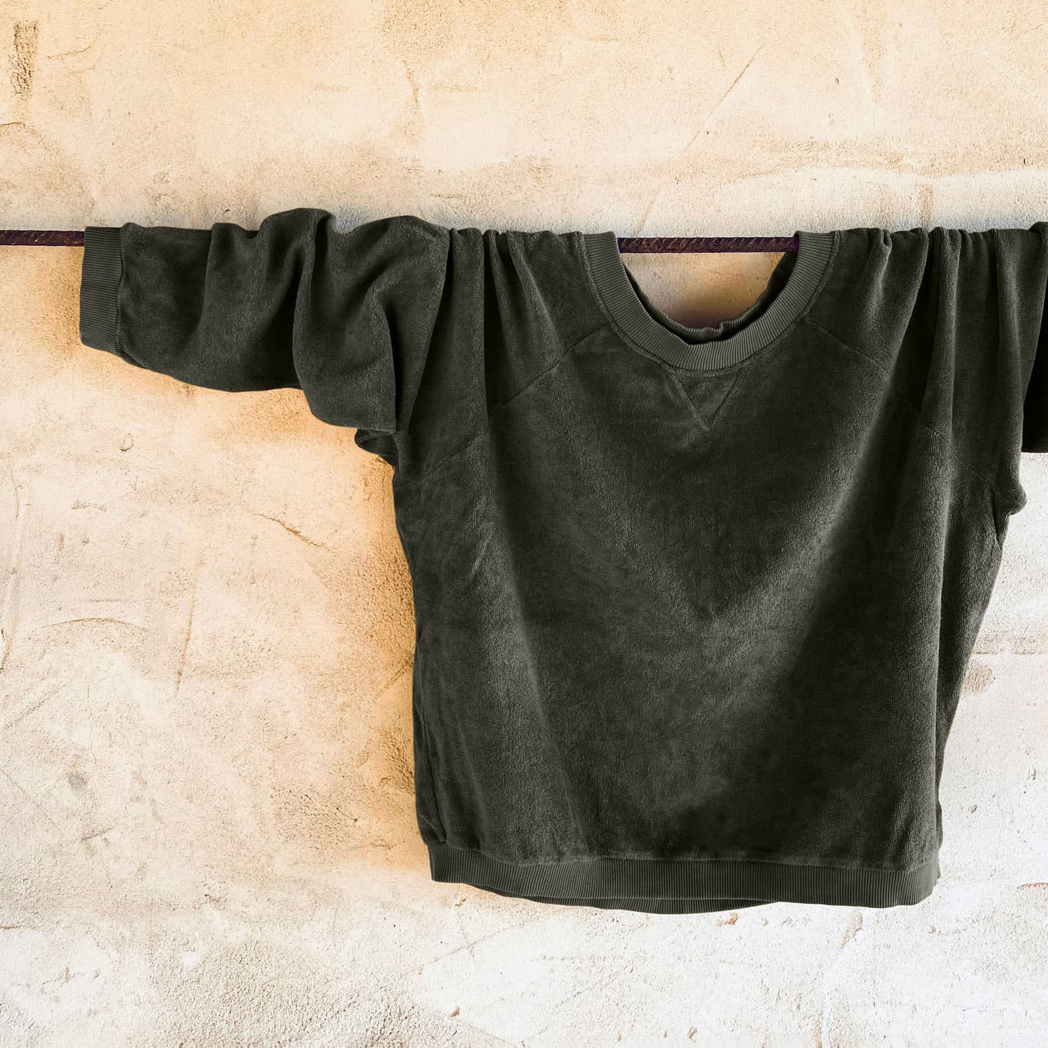 Elie Jumper - Women - TJ Terry Jersey - S021 Dark Green Grey - n°74 E - Shop - 7400000136648