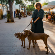 Elisa Dress - Women - CO Cotton Corduroy - S059 Dark Teal - n°74 E - Shop - 7400000137562