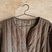 Elisa Jacket - Women - CO Cotton Corduroy - S045 Stone Grey - n°74 E - Shop - 7400000137524