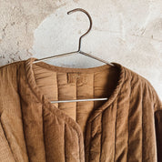 Elisa Jacket - Women - CO Cotton Corduroy - S057 Coffee Bronze - n°74 E - Shop - 7400000137526