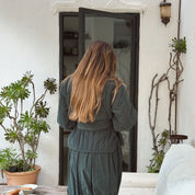 Elisa Jacket - Women - CO Cotton Corduroy - S059 Dark Teal - n°74 E - Shop - 7400000137528