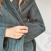 Elisa Jacket - Women - CO Cotton Corduroy - S059 Dark Teal - n°74 E - Shop - 7400000137528