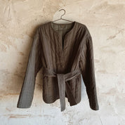 Elisa Jacket - Women  - CO Cotton Corduroy - S045 Stone Grey