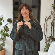 Elisa Jacket - Women  - CO Cotton Corduroy - S059  Dark Teal