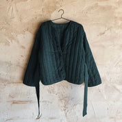 Elisa Jacket - Women  - CO Cotton Corduroy - S059  Dark Teal