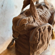 Elisa Mini Bag - CO Cotton Corduroy - S057 Coffee Bronze