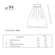 Elisa Skirt - Women - CO Cotton Corduroy - S057 Coffee Bronze - n°74 E - Shop - 7400000137538