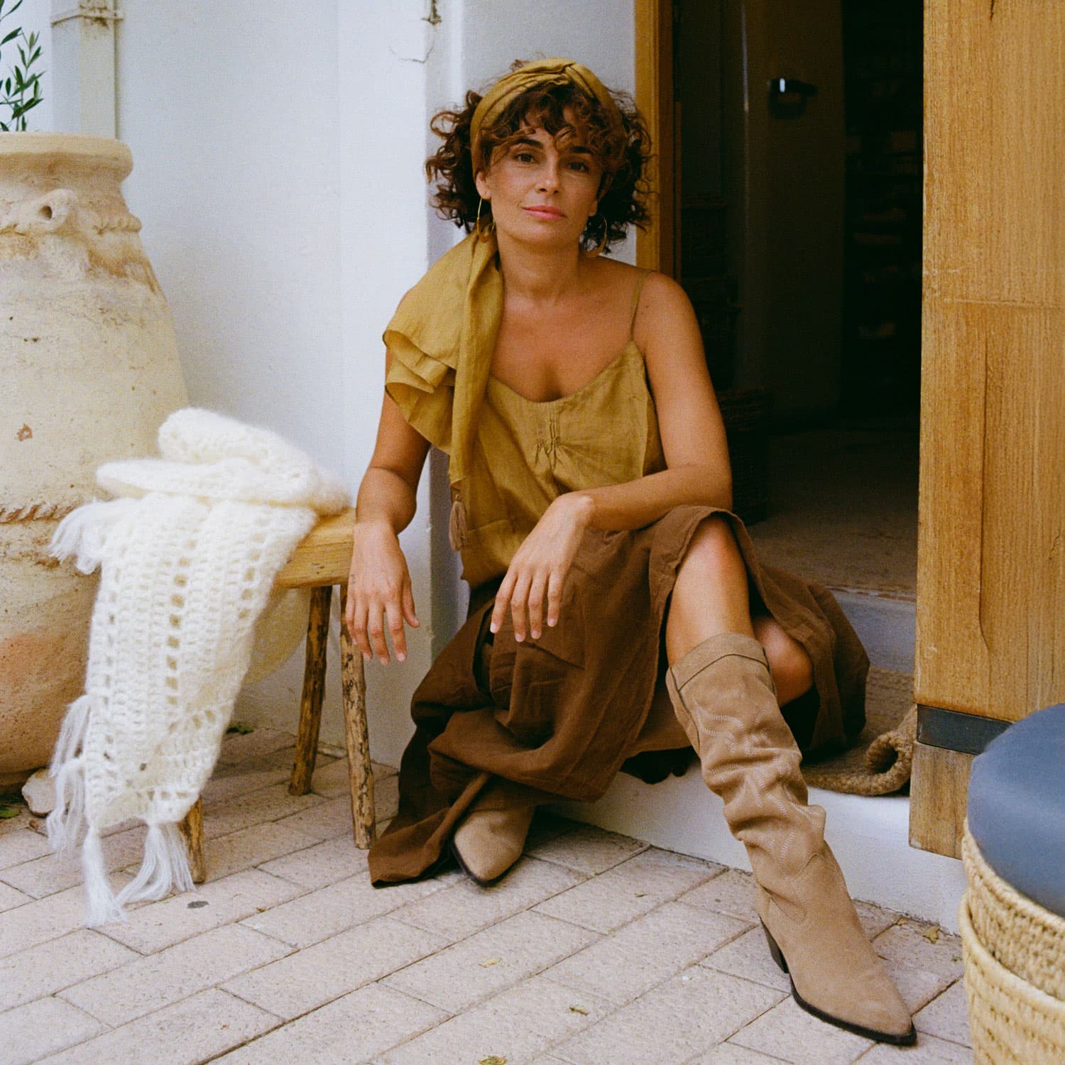 Elisa Skirt - Women - CO Cotton Corduroy - S057 Coffee Bronze - n°74 E - Shop - 7400000137538