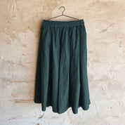 Elisa Skirt - Women - CO Cotton Corduroy - S059 Dark Teal