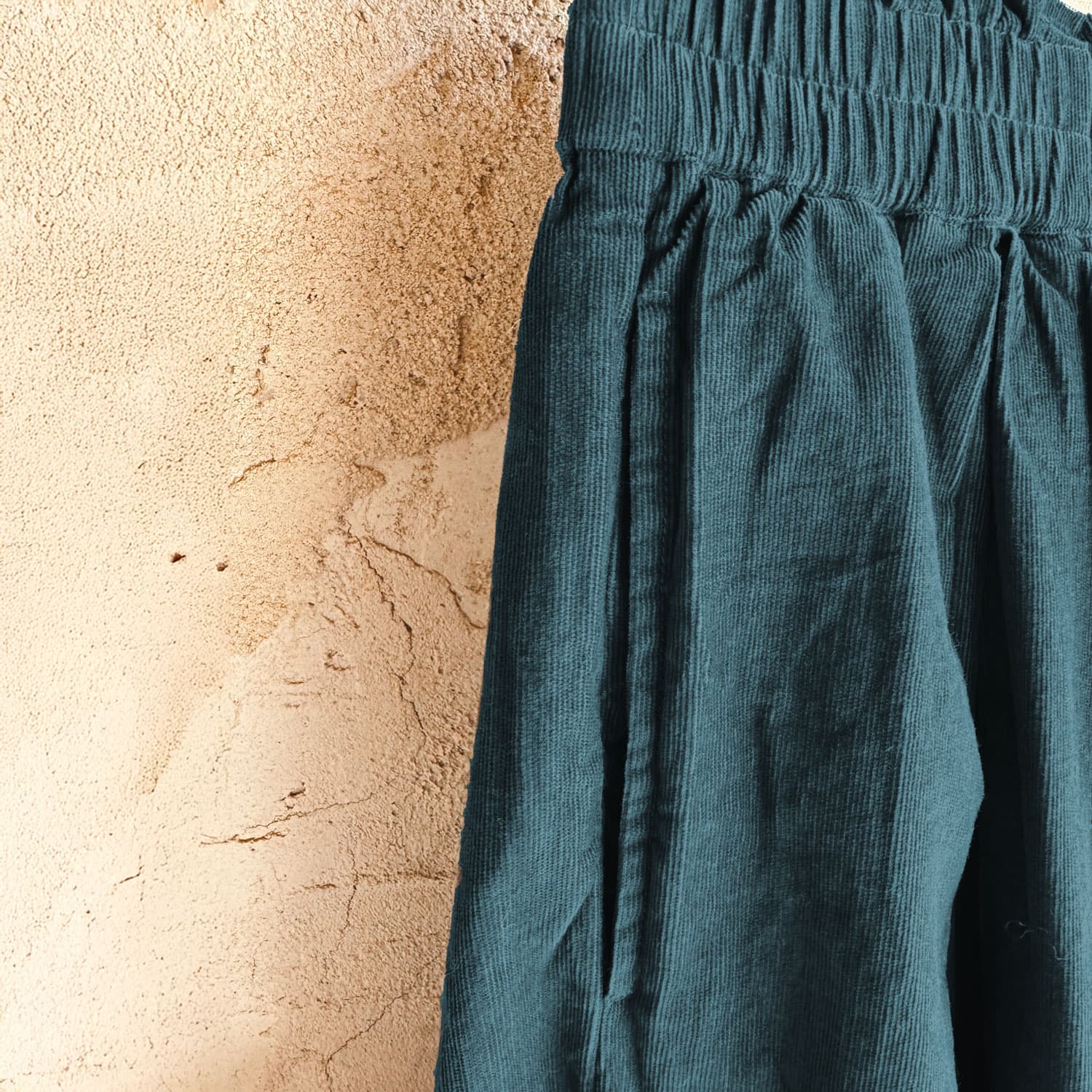 Elisa Skirt - Women - CO Cotton Corduroy - S059 Dark Teal