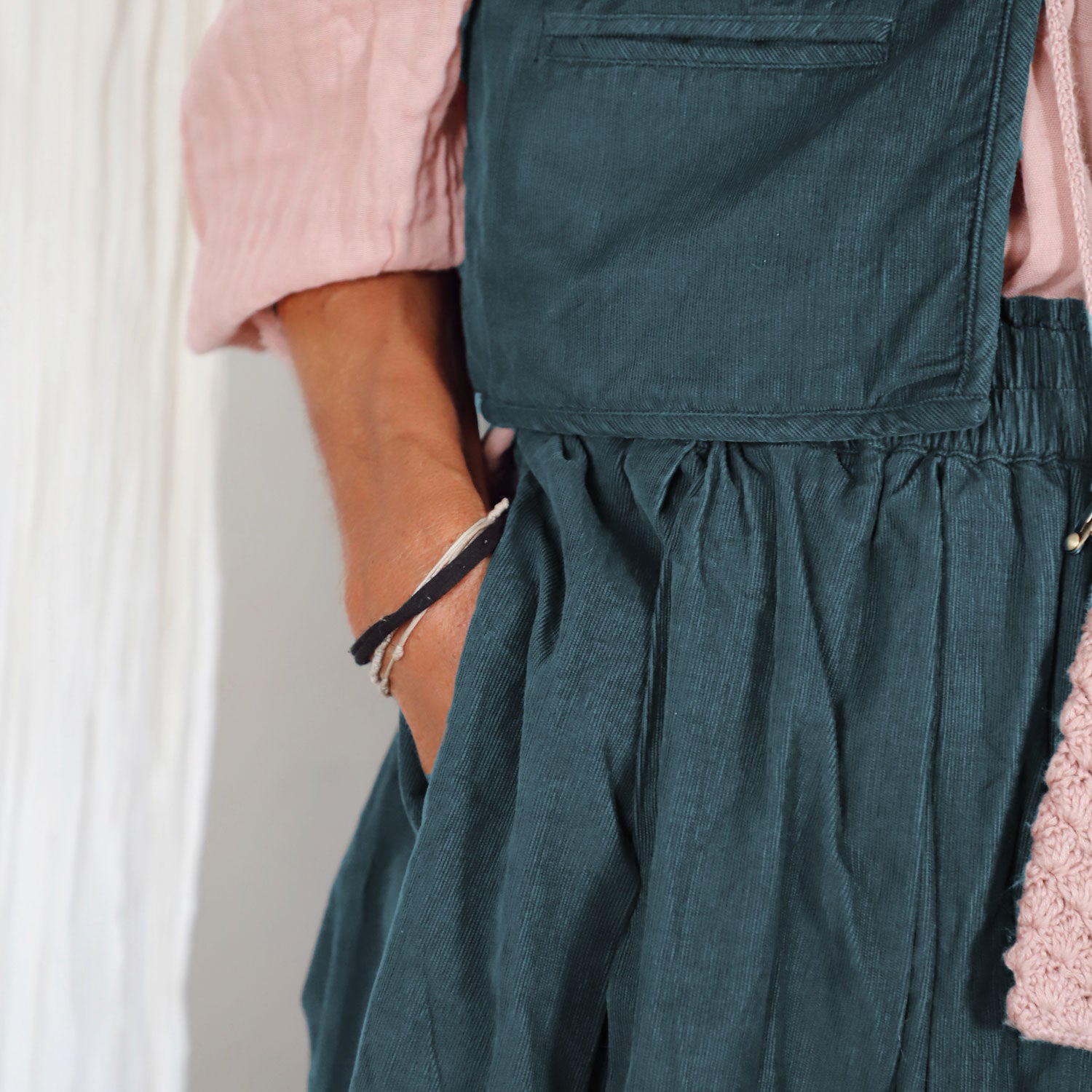 Elisa Skirt - Women - CO Cotton Corduroy - S059 Dark Teal