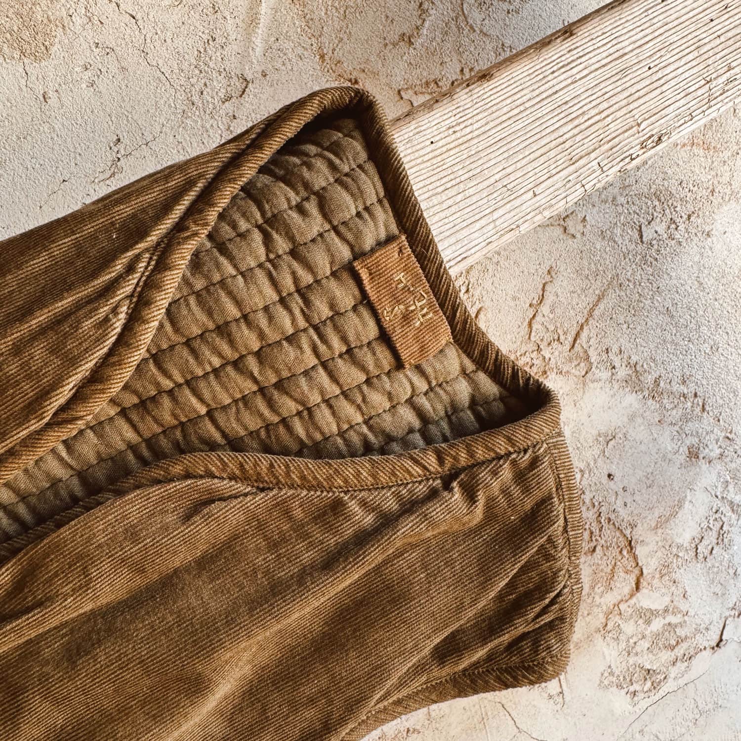 Elisa Vest - Baby  - CO Cotton Corduroy - S057 Coffee Bronze