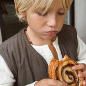 Elisa Vest - Kids - CO Cotton Corduroy - S045 Stone Grey - n°74 E - Shop - 7400000137588