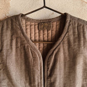 Elisa Vest - Baby  - CO Cotton Corduroy - S045 Stone Grey