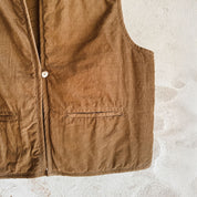 Elisa Vest - Women - CO Cotton Corduroy - S057 Coffee Bronze - n°74 E - Shop - 7400000137532