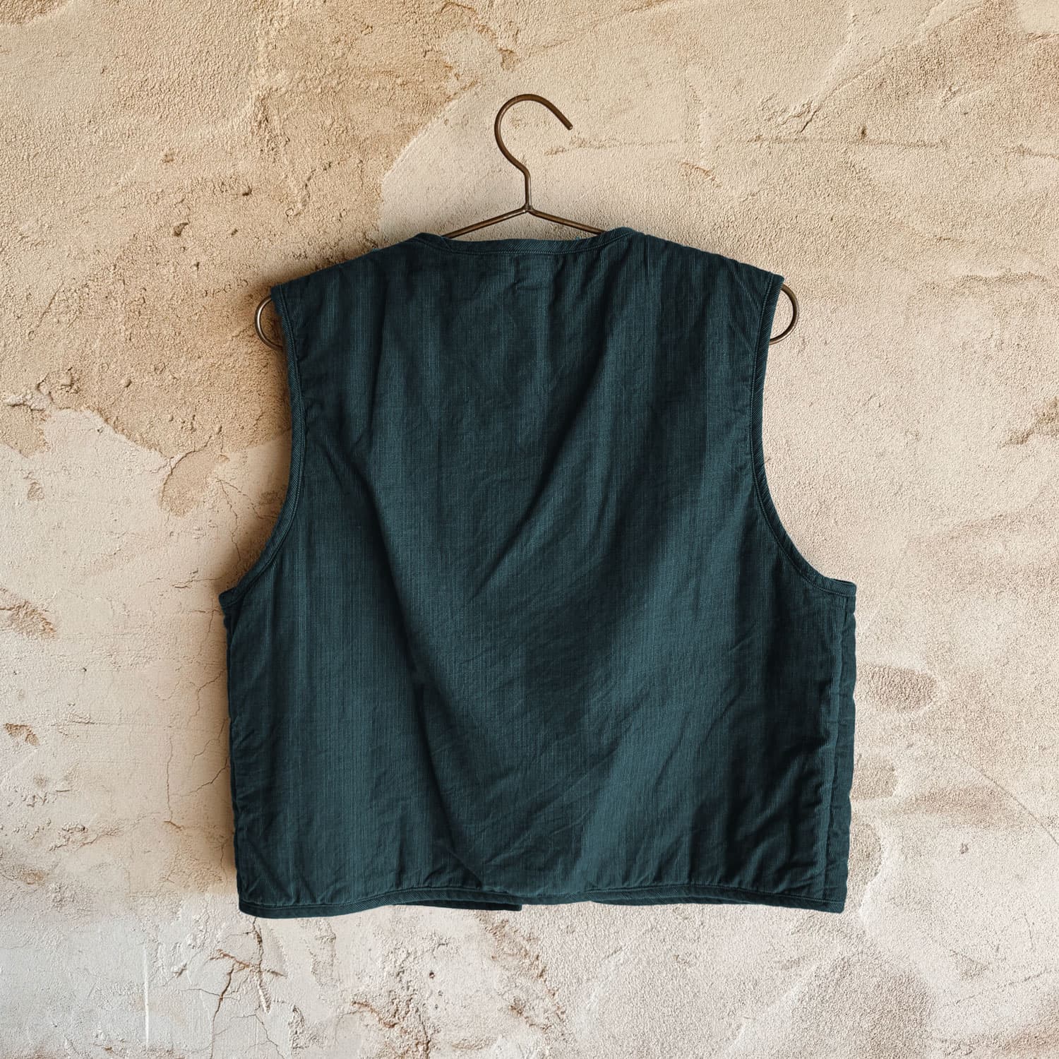 Elisa Vest - Women - CO Cotton Corduroy - S059 Dark Teal - n°74 E - Shop - 7400000137534