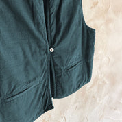 Elisa Vest - Women  - CO Cotton Corduroy - S059 Dark Teal