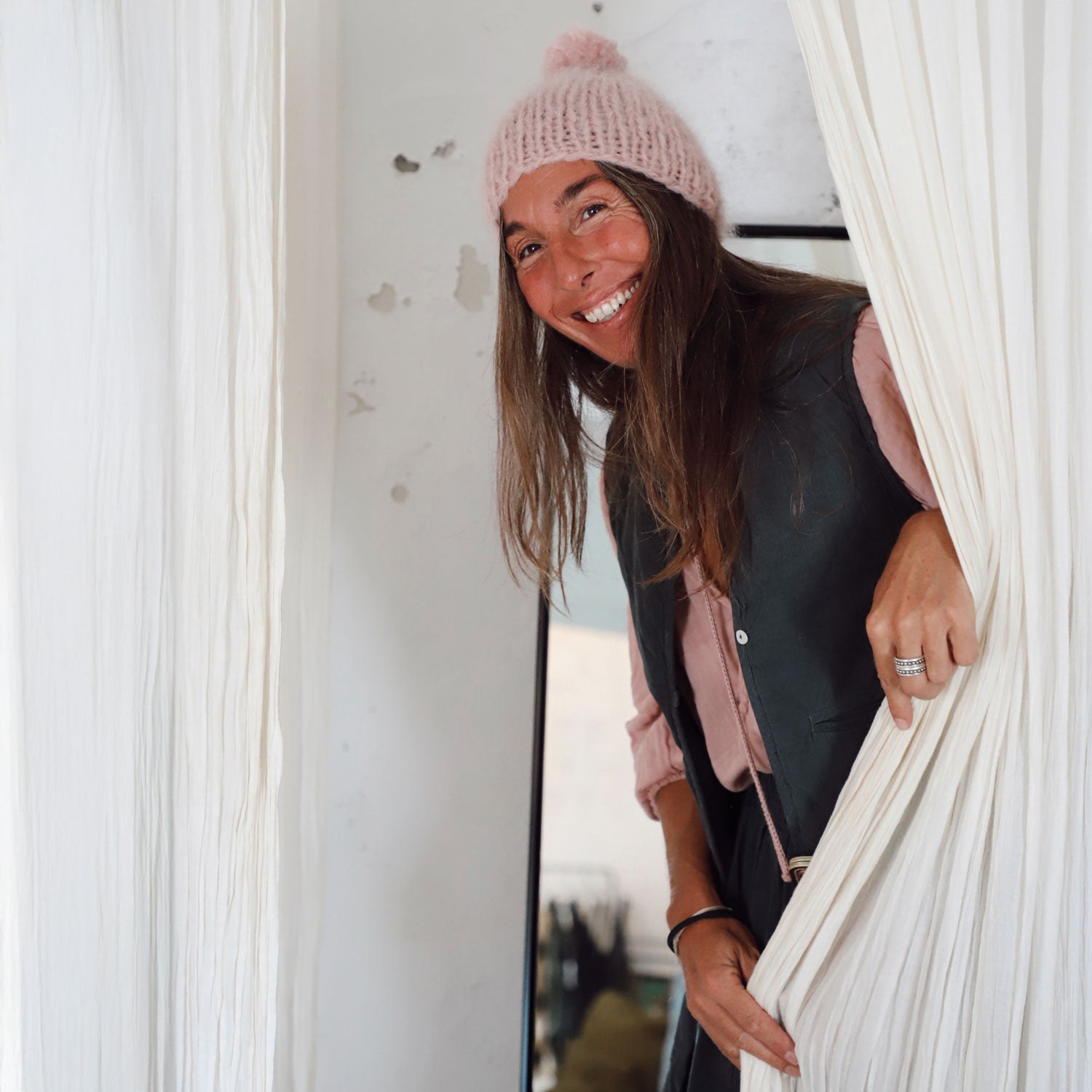 Elisa Vest - Women  - CO Cotton Corduroy - S059 Dark Teal