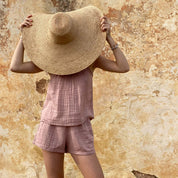 Elka Short Pants - Women - DS Double Saloo - S007 Dusty Pink - n°74 E - Shop - 7400000136840