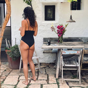 Emma One Piece Swimsuit - Women - SE Sensitive Elastane - S021 Dark Grey - n°74 E - Shop - 7400000135326