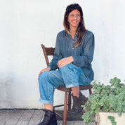 Erin Shirt - Women - CV Cotton Voile 100 - S055 Aegean Blue