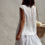 Erin Top - Women - CV Cotton Voile 100 - S001 White