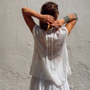 Erin Top - Women - CV Cotton Voile 100 - S001 White