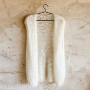 Francy Gilet - Women - MO Mohair - S000 Natural - n°74 E - Shop - 7400000137202