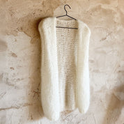 Francy Gilet - Women - MO Mohair - S000 Natural - n°74 E - Shop - 7400000137202