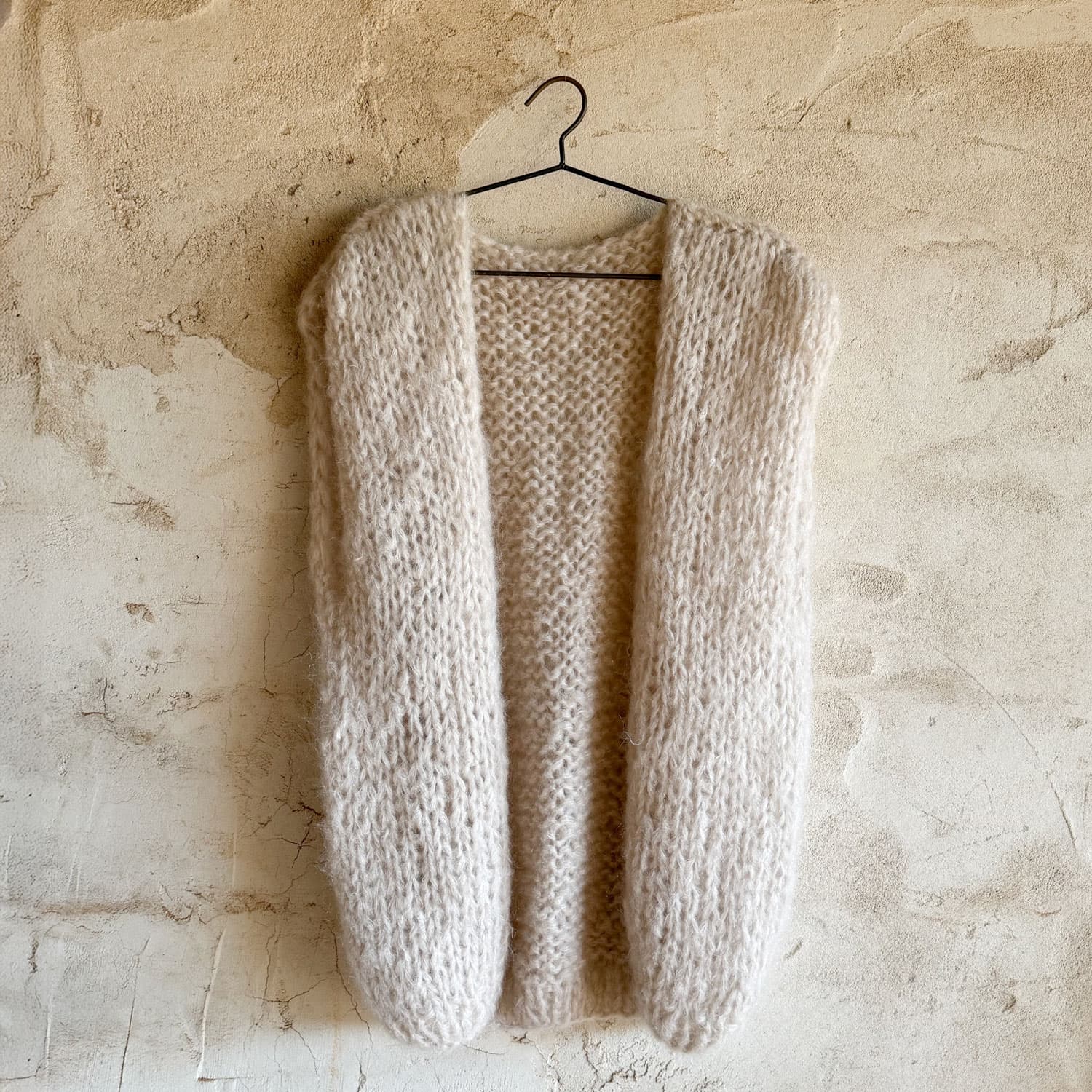 Francy Gilet - Women - MO Mohair - S018 Powder - n°74 E - Shop - 7400000137203
