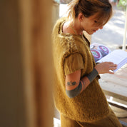 Francy Gilet - Women - MO Mohair - S050 Antique Bronze