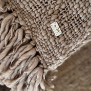Handwoven Chunky Blanket - WO Wool - S061 Truffle - n°74 E - Shop - 7400000137549