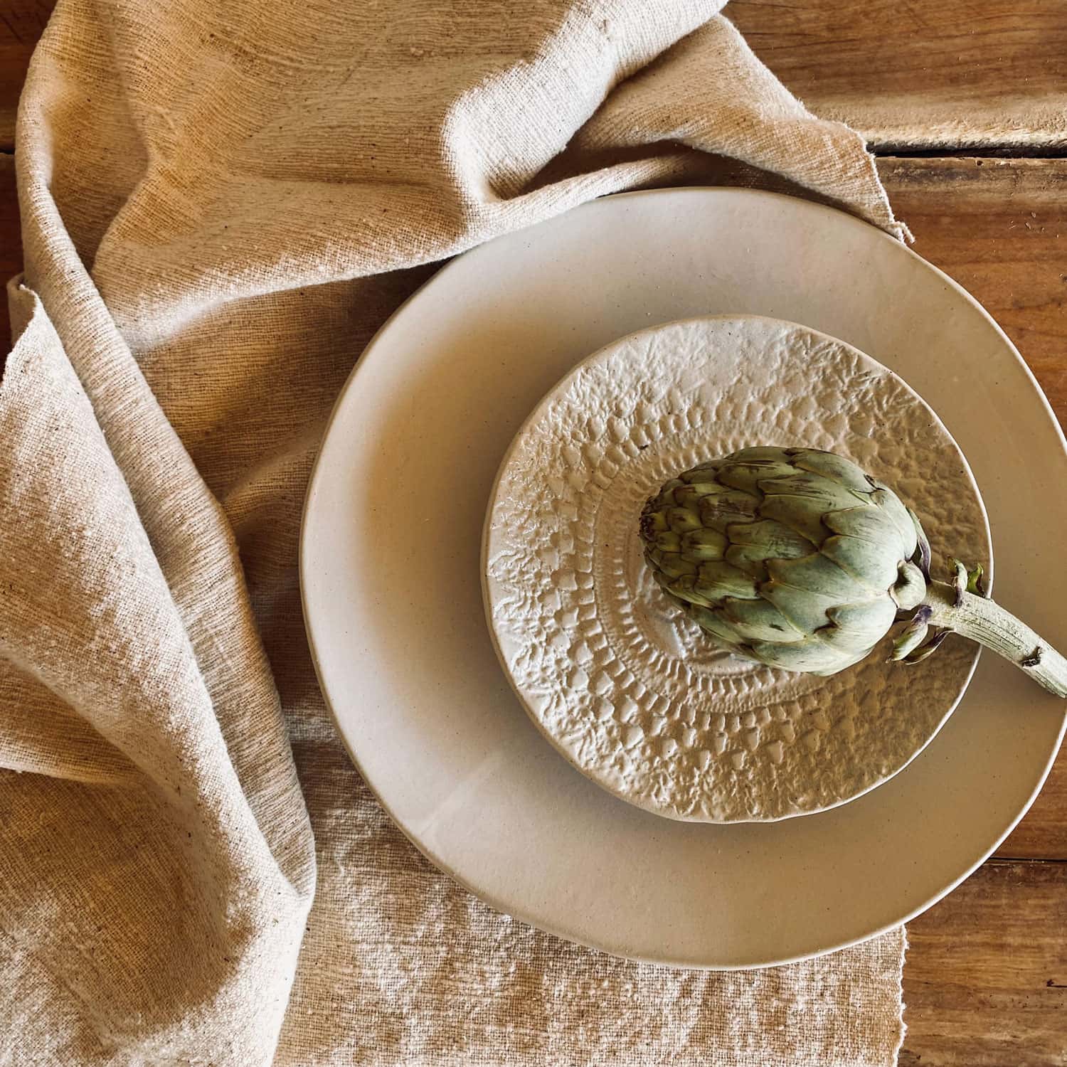 Hum Tea Towel - HC Hum Cotton - S100 Raw - n°74 E - Shop - 7400000135722