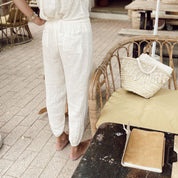 Joe Pants - Women - DS Double Saloo - S000 Natural - n°74 E - Shop - 7400000115262