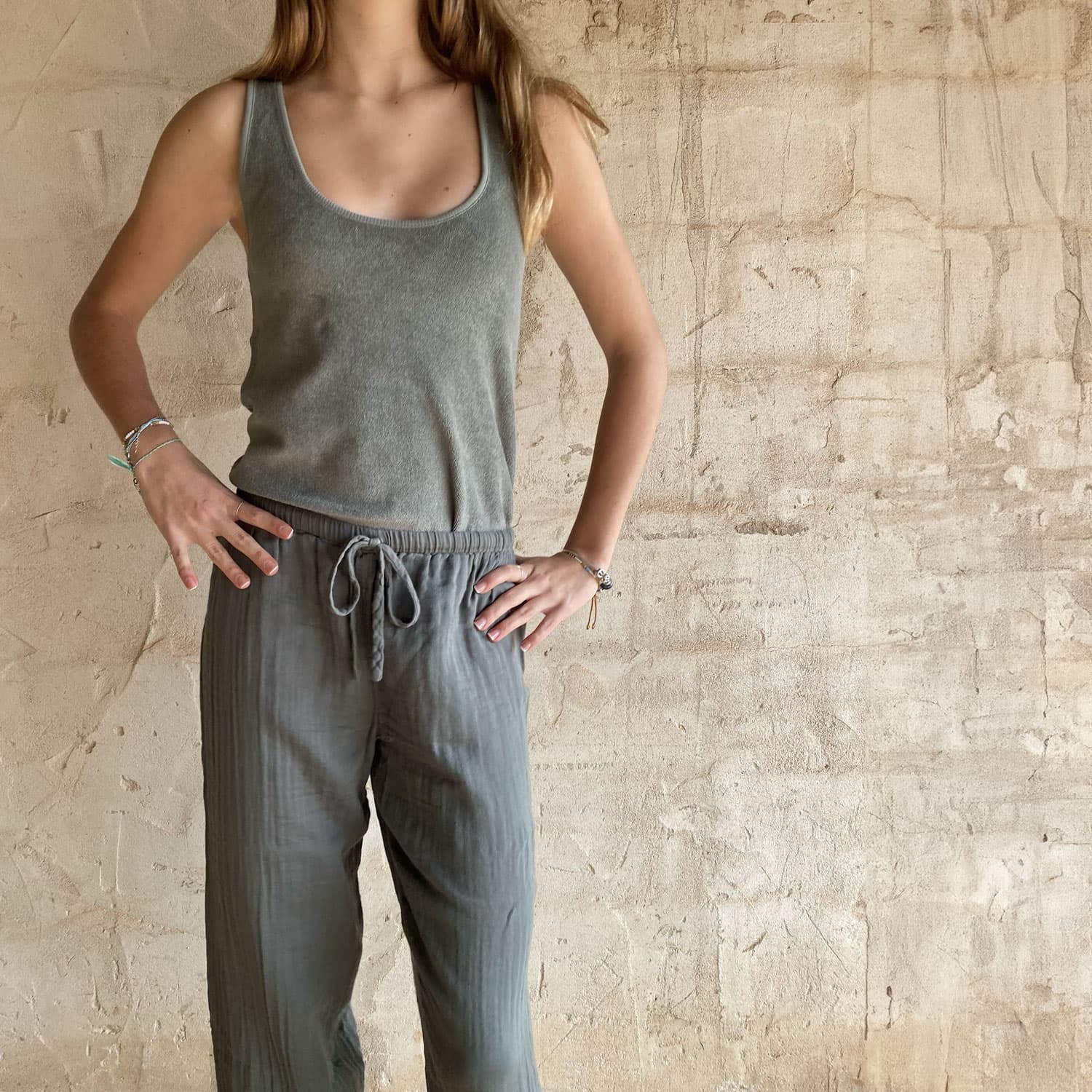 Joe Pants - Women - DS Double Saloo - S032 Ice Blue - n°74 E - Shop - 7400000115354