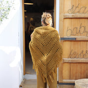 Juliana Crochet Shawl - Women - MO Mohair - S050 Antique Bronze