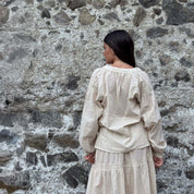 Julieta Shirt - Women - CC Cotton Cambric - S056 Sandy Powder - n°74 E - Shop - 7400000137443