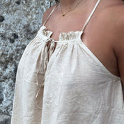 Julieta Top - Women - CC Cotton Cambric - S056 Sandy Powder - n°74 E - Shop - 7400000137439