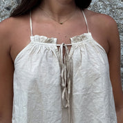 Julieta Top - Women - CC Cotton Cambric - S056 Sandy Powder - n°74 E - Shop - 7400000137439